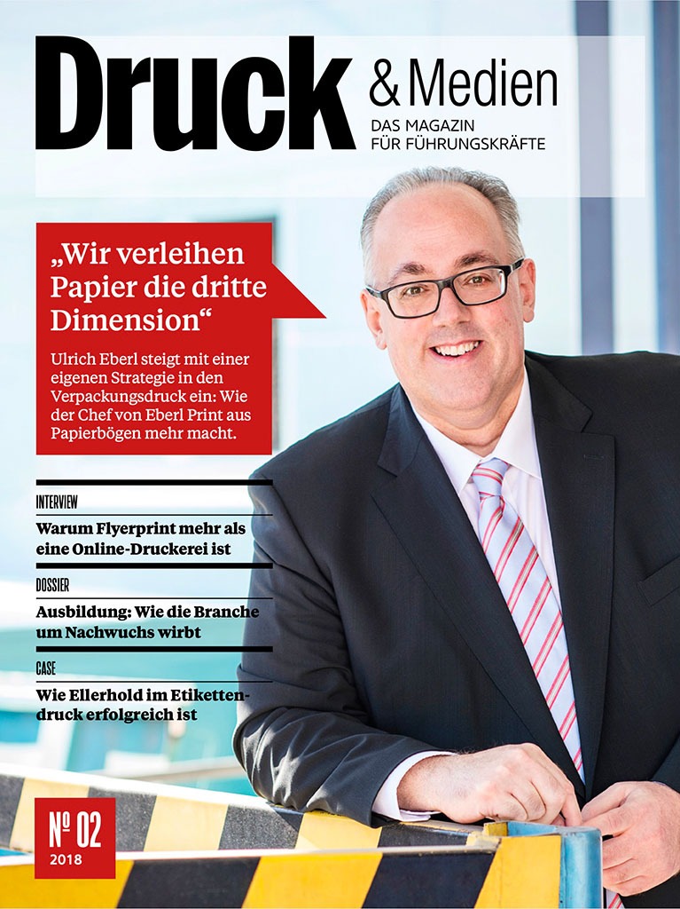 Article in the journal "Printing and Media" Nagl & Vetter GmbH